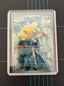 Pokemon Misty's Psyduck 193/182 Sv10: Destined Rivals Holo Illustration Rare - Image 1