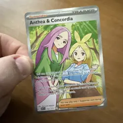 Anthea and Concordia 254/217 Ascended Heroes Pokemon TCG Full Art Trainer - Image 1