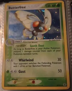 Pokemon TCG Butterfree 2/112 FireRed & LeafGreen Holo Rare Card - Image 1