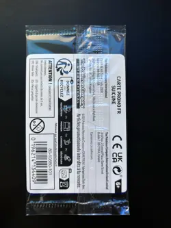 Pokemon TCG - Suicune 026/094 - EB Games Stamped Promo SEALED - NM/M - French FR - Image 2