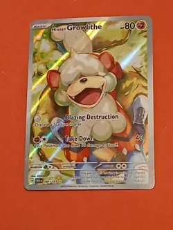 Pokemon Scarlet & Violet Twilight Masquerade Hisuian 181/167 Illustration Rare - Image 3