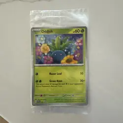 Oddish SVP 102 New & Sealed Promo Pokemon Card - Image 1