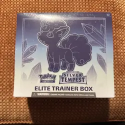 Pokemon TCG: Sword & Shield SILVER TEMPEST Elite Trainer Box ETB NEW/Sealed - Image 1