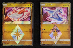 2018 Pokemon Celestial Storm Latias & Latios Prism Star #107 &108/168 EX-NM - Image 1