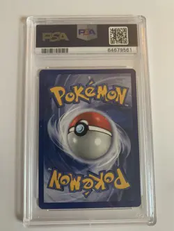 Pokemon WotC Base Set English FIRE ENERGY 98/102 1st Edition PSA 7 - Image 2