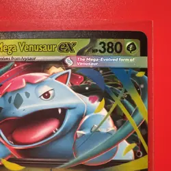 Pokemon TCG Mega Evolution Mega Venusaur Ex 003/132 Double Rare Holo NM - Image 3