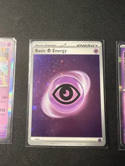 Pokemon 151 Mewtwo 150/165 Holo - Gengar 094/165 Holo - Psychic 005 Cosmo Holi - Image 3