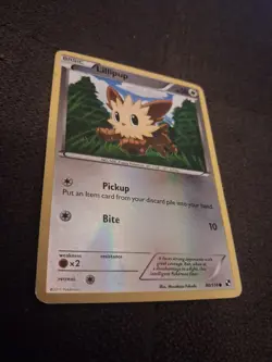 Pokemon Lillipup TCG Black White Base Set Reverse Holo Card 80/114 LP Condition - Image 4