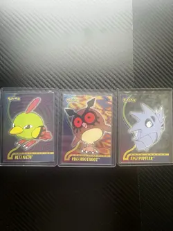 HTF Topps Pokemon Johto League Champions Holo Foil Rare Lot of 3 - Image 1