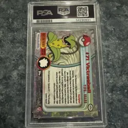 1999 TOPPS POKEMON TV #71 VICTREEBELL PSA 6 - Image 2