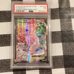 Pokemon Mew EX XY126 Full Art Holo Promo XY Black Star PSA 7 - Image 2