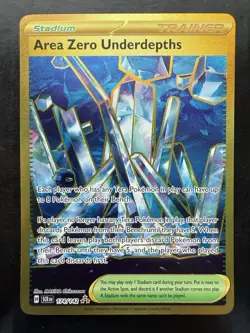 Pokemon Area Zero Underdepths 174/142 Sv07: Stellar Crown Gold Hyper Rare (NM) - Image 1