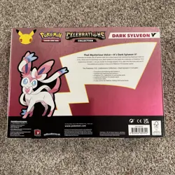 Pokemon TCG Celebrations Collection Box Dark Sylveon V Factory Sealed - Image 2