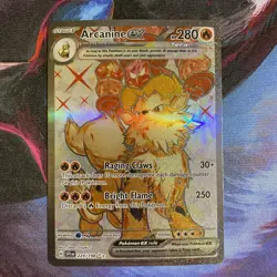 Pokemon Arcanine ex 224/198 SV01: Scarlet & Violet Base Set Holo - Image 1