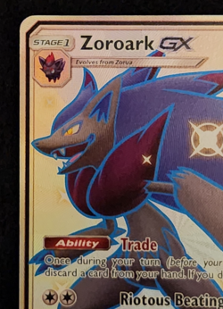2019 Pokemon Alternate Art Full Art Zoroark GX #77a/73 EX-NM - Image 2