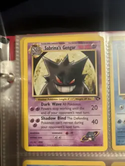 Pokemon TCG Sabrina's Gengar Gym Challenge 29/132 Non-Holo Rare - Image 1
