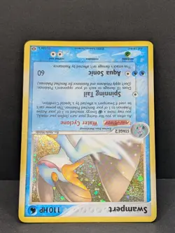 Swampert 11/106 Emerald Holo Ultra Rare Pokemon TCG Nintendo LP+ - Image 4