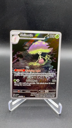 2024 Pokemon Shiinotic Illustration Rare SV08: Surging Sparks 194/191 - Image 2