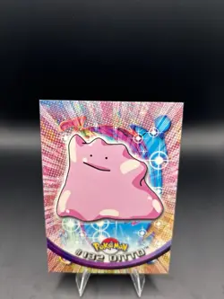 2000 Topps Pokemon TV Series Blue Logo Ditto #132 Non Holo - NM - Image 2