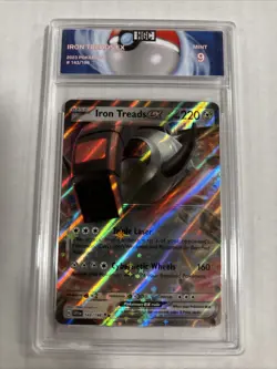 2023 Pokemon Iron Treads Ex #143 HGC 9 (sb6) - Image 1