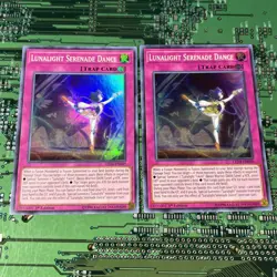 Lunalight Serenade Dance LED4-EN049 Super Rare 1st Edition Trap Yugioh Card 2 - Image 1