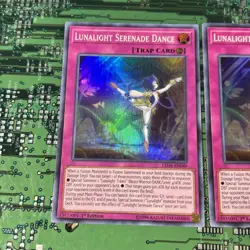 Lunalight Serenade Dance LED4-EN049 Super Rare 1st Edition Trap Yugioh Card 2 - Image 2