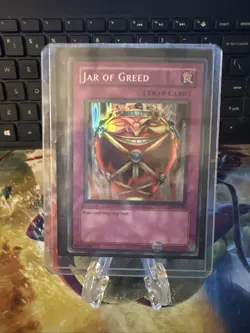 Jar of Greed (LON-047) SR Super Rare - YuGiOh! TGC - Image 1