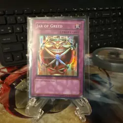 Jar of Greed (LON-047) SR Super Rare - YuGiOh! TGC - Image 2