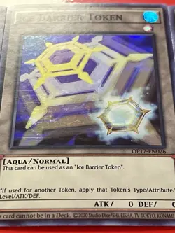 3x Ice Barrier Token | OP17-EN026 | Super Rares | MP | Yu-Gi-Oh! - Image 4