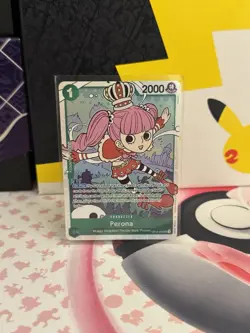 One Piece CCG Perona Op12-034 Super Rare legacy Of The Master - Image 1