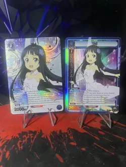 Lot Of 2- Union Arena Sword Art UA15BT/SAO-1-056 Yui SR 1 Star Parallel Alt Art - Image 1