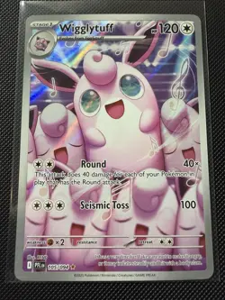 Pokemon Wigglytuff 105/094 Me02 Phantasmal Flames Illustration Rare Holo Card - Image 1