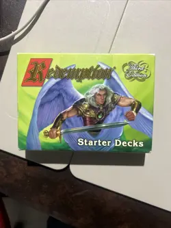 REDEMPTION Card Game STARTER DECKS 3rd Edition NEW OPEN BOX 2004 - Image 1