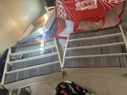 Large Mixed Collectible Card Game Lot Standard Card Stock with Storage Boxes - Image 1