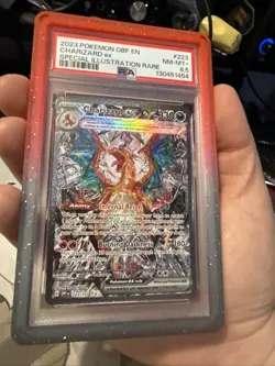 Pokemon TCG Charizard EX Sir Obsidian Flames Card 223/197 PSA 8.5 NM-MT - Image 3