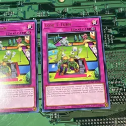 Lose 1 Turn - MAGO-EN160 Trap Rare 1st Edition Yugioh Card 2 - Image 3