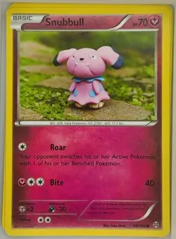 Snubbull 98/162 Regular XY-Breakthrough Pokemon Card 2015 NM - Image 1