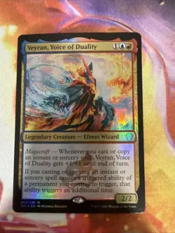 MTG Veyran, Voice of Duality #3 C21 Commander 2021 Foil M NM Magic Card - Image 1