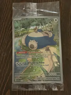 Snorlax - SVP051 - Pokemon Scarlet & Violet Promo Ultra Rare Holo Card NM - Image 1