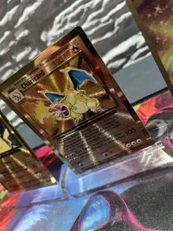 Celebrations Metal Pokemon Cards. Charizard, Pikachu, Mew all three!!!!! - Image 5