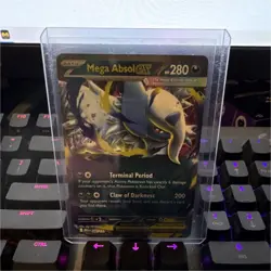 Pokemon Mega Absol EX Regular Mega Evolution 280HP 200 Attack English TCG Card - Image 1