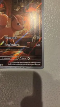Vulpix 138/132 Mega Evolution Illustration Rare Pokemon TCG Card NM - Image 5