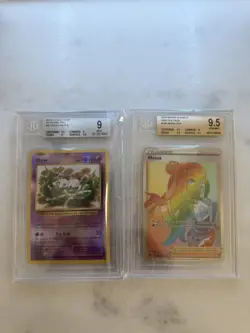 GRADED POKEMON CARDS (BGS(LOT OF 2) 9-9.5 GRADES - Image 1