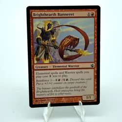 Magic The Gathering : Brighthearth Banneret , 88 ,Morningtide Regular NM - Image 1
