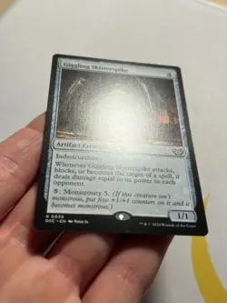 Giggling Skitterspike Commander: Duskmourn: House of Horror Regular - Image 3