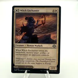 MTG Witch Enchanter // Witch-Blessed Meadow Modern Horizons 3 Regular NM - Image 1