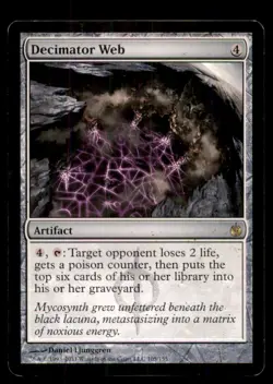 Decimator Web LP Light Play Mirrodin Besieged MTG [11525] - Image 1