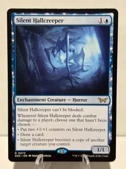 Silent Hallcreeper 72 R Duskmourn: House of Horror NM MTG - Image 1