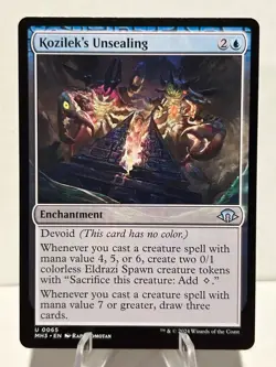 Kozilek's Unsealing 65 U Modern Horizons 3 NM MTG - Image 1
