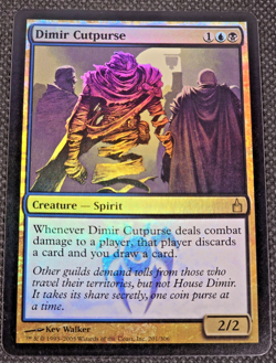 MTG FOIL Dimir Cutpurse - Ravnica: City of Guilds #201 Magic Gathering -- L43 - Image 1